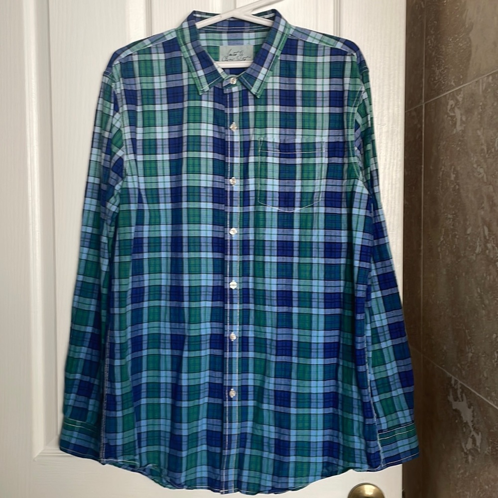 Designer casual button down.